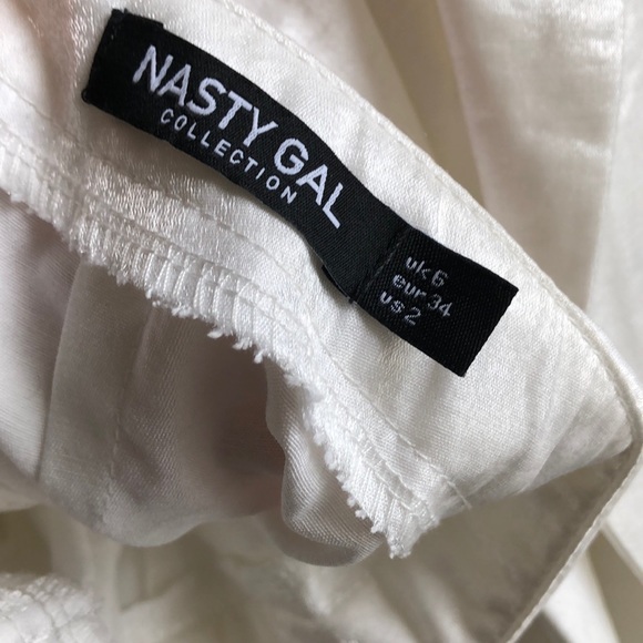 NASTY GAL X EM RATA WHITE SUIT - Picture 8 of 10